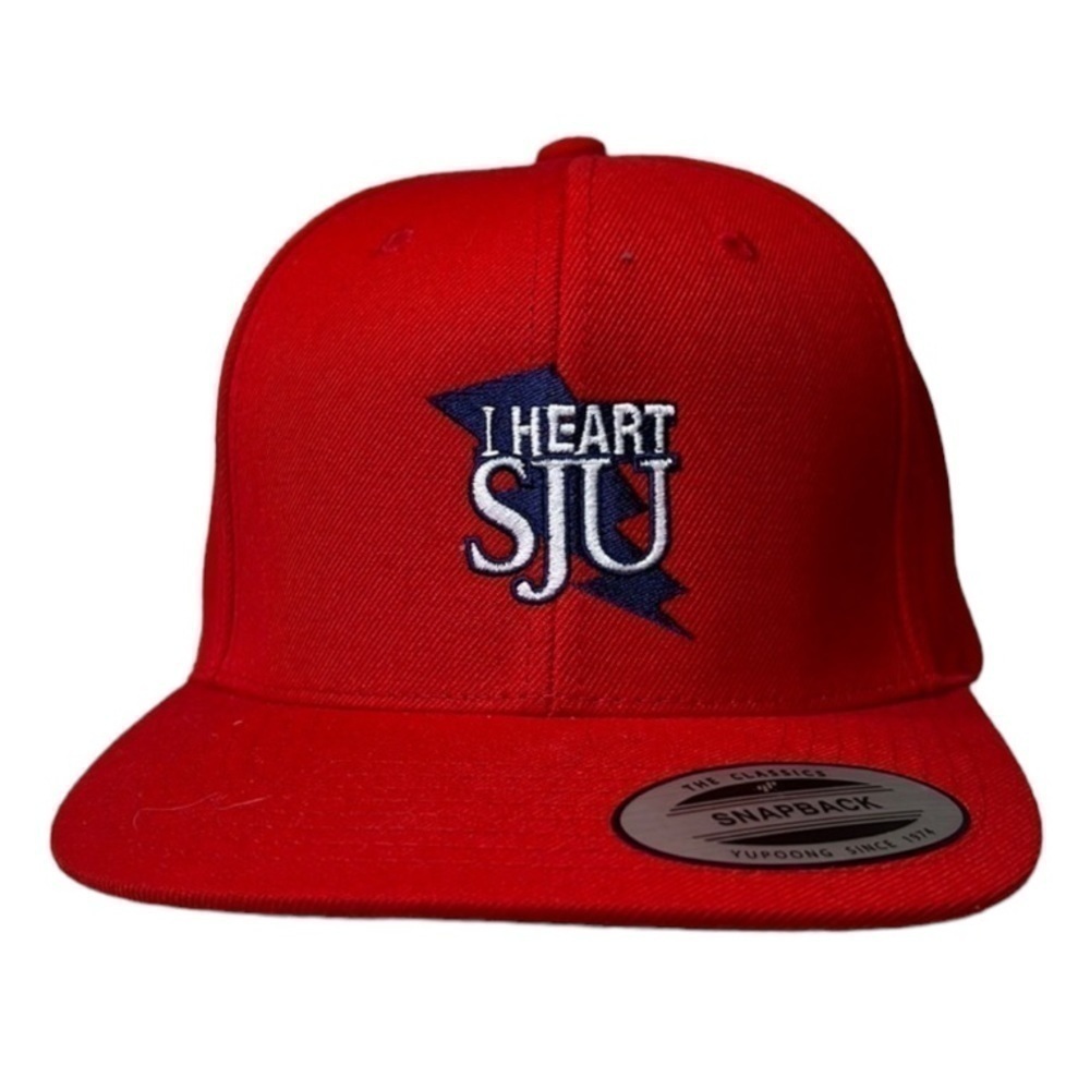 Unisex St. John’s University I HEART SJU SnapBack Hat